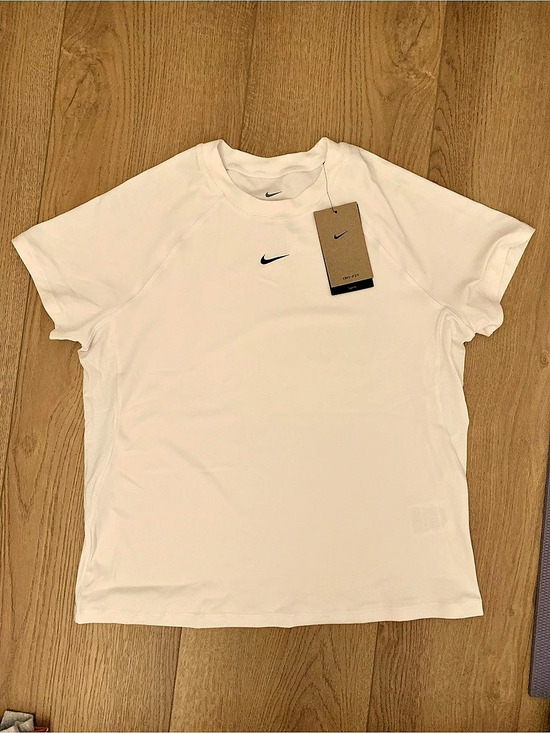 Nike Tops - Nike Pro Women's Dri-FIT Short-Sleeve Top Athletic Tee White XL